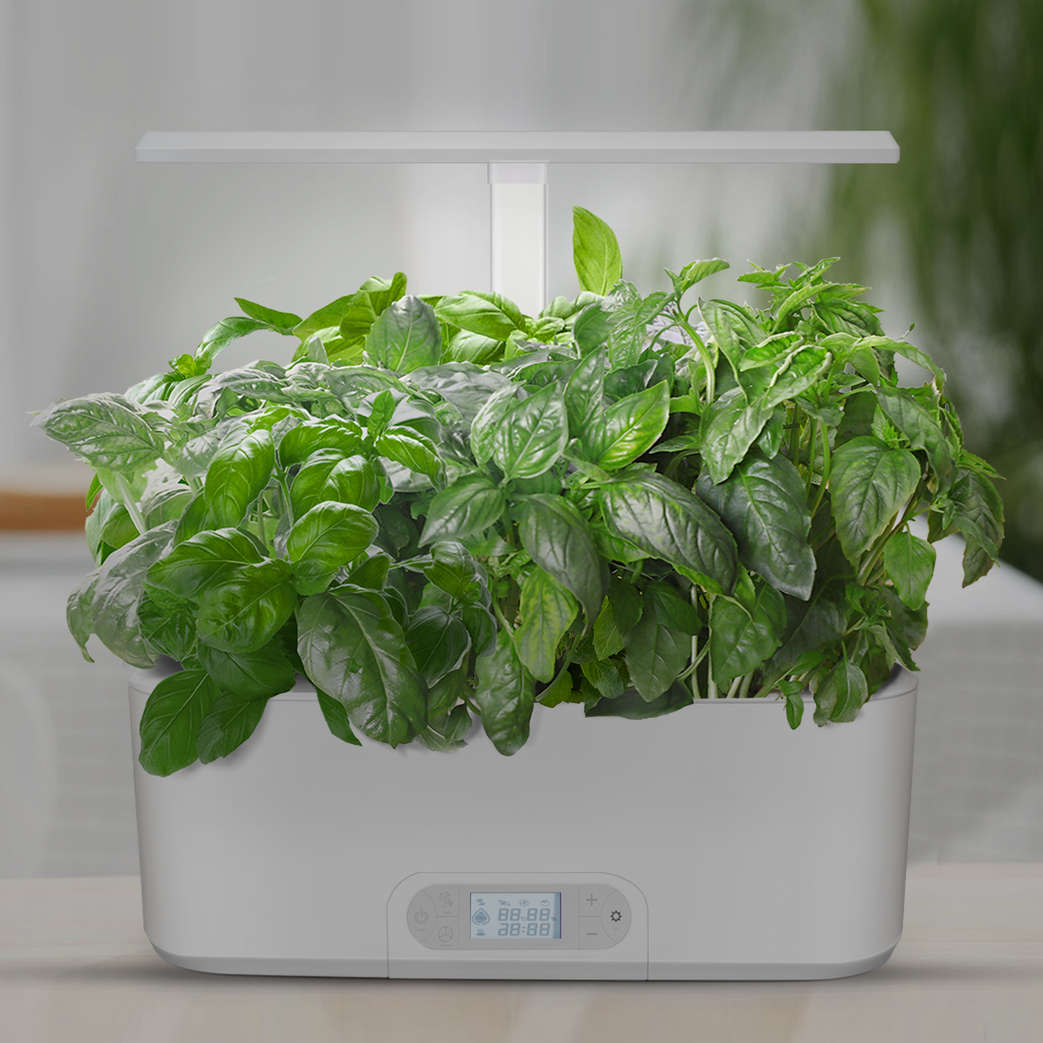 J&amp;c Growing System White Smart Home Indoor Garden Hydroponic Grow System Smart Home Appliances For Herbs Veges 