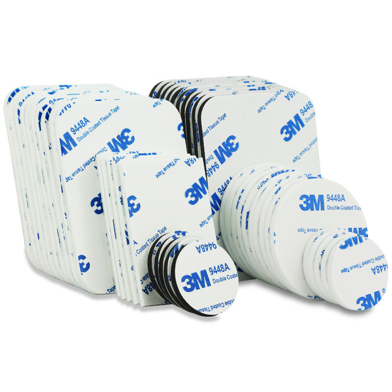 3M Double Sided Self Adhesive Foam Tape Round Foam Tape Mounting Sticky With Strong Glue Magic Sticker Tape