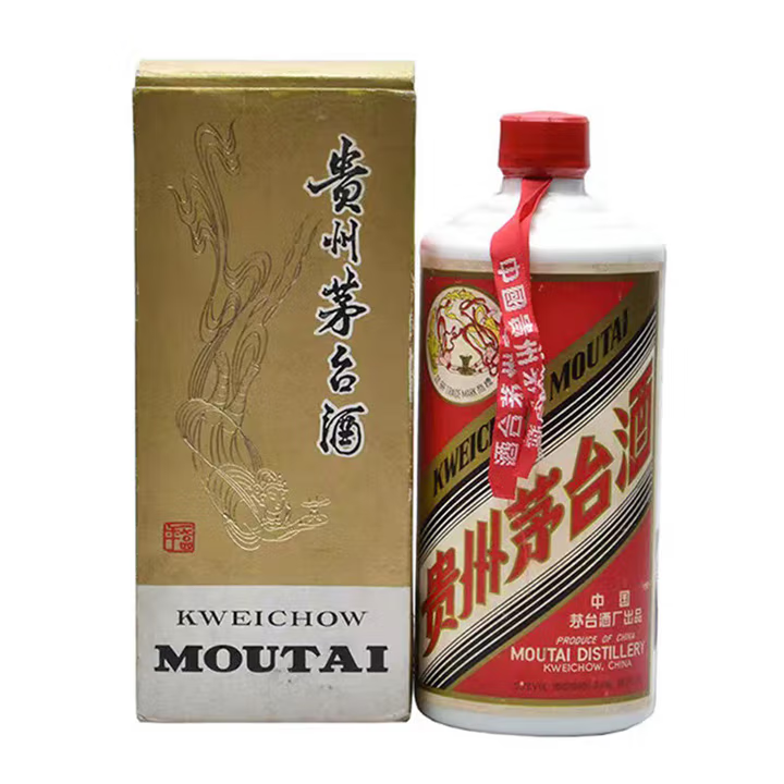 Moutai (MOUTAI) old wine Jianzhen Feitian 53% Maotai Maotai sauce-flavor aged liquor famous wine [with identification certificate] 1980s 540mL 1 bottle Da Feitian 53% Moutai